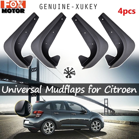 4x Mud Flaps Mudflaps Splash Guards Mudguards For Citroen C1 C2 C3 Berlingo C4 Grand Picasso Xsara SpaceTourer DS5 C5 Aircross ► Photo 1/6