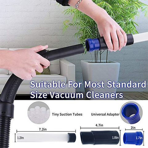 Dust Cleaner Brush Dirt Remover Multifunctional Cleaning Accessories Universal Vac Attachment As Car Seen TV Pet Hair ► Photo 1/6