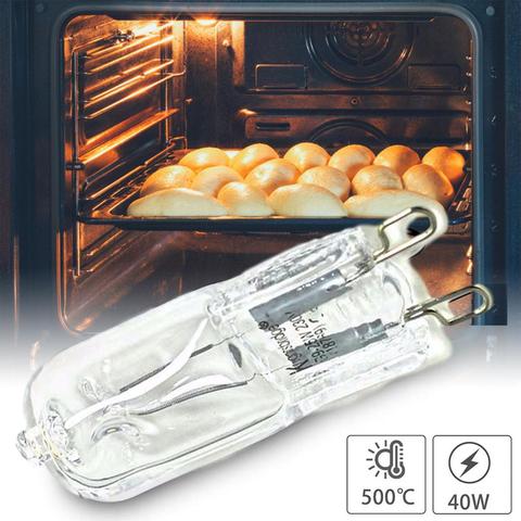G9 Oven Light High Temperature Resistant Durable Halogen Bulb Lamp For Refrigerators Ovens Fans 40W 500℃ Pin Bulb ► Photo 1/1