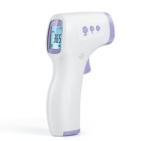 Non-contact Infrared Forehead Thermometer ABS for Adults and Children with Lcd Display Digital Laser Temperature Tool 1 set ► Photo 1/4