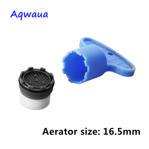 Aqwaua Faucet Aerator Hide-in Core 16.5 MM 6- 8L Spout Filter Bubbler With DIY Install Tool Set for Bathroom Faucet for Kitchen ► Photo 1/6