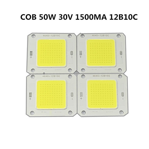 20pcs  COB chip hight power full power 4640 50W 12B10C 1500MA LED lamps 6000LM  high power long life good 3years for floodlight ► Photo 1/6