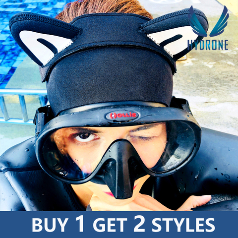 2mm Neoprene Detachable Cartoon Dive Headband Hair Band Hood Underwater Hair Protection Scuba Diving Freediving Snorkel Gear ► Photo 1/6
