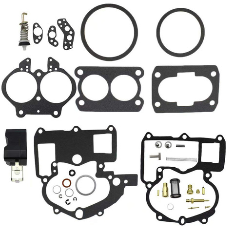 Replacement For Mercruiser Mercury Marine 3.0L 4.3L 5.0L 5.7L Carburetor Repair Rebuild Kit ► Photo 1/6