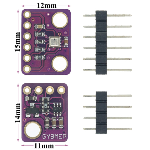 BME280 3.3V/5V Digital Sensor Temperature Humidity Barometric Pressure Sensor Module I2C SPI 1.8-5V/3.3V GY-BME280 ► Photo 1/6