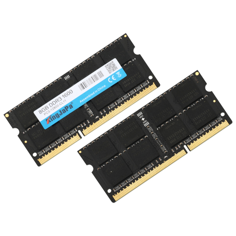 KingJaPa Laptop Memory Ram DDR1 DDR2 DDR3  1600 Mhz 1333 800 400  8GB 4GB 2GB 1GB 512MB for Notebook Sodimm Memoria DDR 1 2 3 ► Photo 1/1
