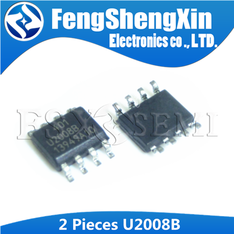 2PCS U2008B SOP-8 U2008 SOP 2008B SOP8 U2008B-MFPG3Y Low-Cost Phase-Control IC with Soft Start IC ► Photo 1/1