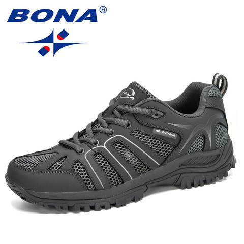 BONA 2022 New Designers Fashion Casual Shoes Men Outdoor Comfy Sneakers Man Non Slip Men Shoes Tenis Masculino Zapatillas Hombre ► Photo 1/6