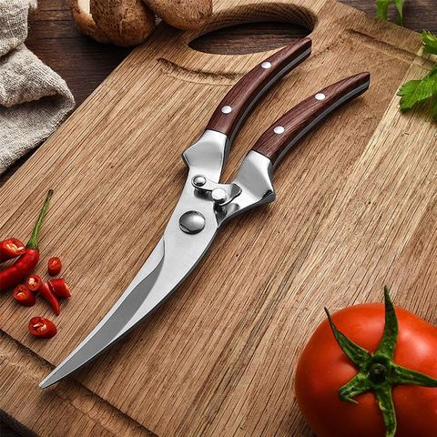 Stainless Steel Poultry Kitchen Chicken Bone Scissor With Safe Lock Cutter Cook Tool Shear Cut Duck Fish Kitchen Tools ► Photo 1/6