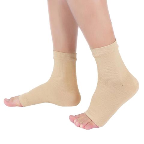 Unisex Anti-fatigue Sports Compression Foot Ankle Sleeve Support Brace Socks Elastic Bandage Foot Protective Gear Gym Fitness ► Photo 1/6