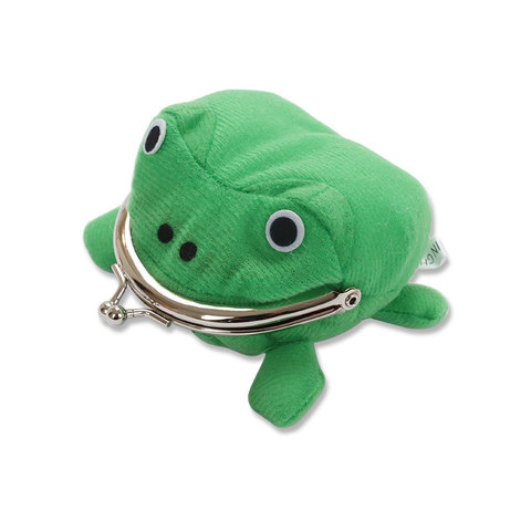 Wholesale 20Pcs Naruto Frog Coin Purse Keychain Cute Cartoon Flannel Wallet  Key Coin holder Cosplay Plush Toy School Prize Gift ► Photo 1/6