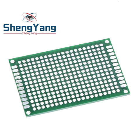 TZT 10pcs 4x6cm 4*6 Double Side Prototype PCB diy Universal Printed Circuit Board Green ► Photo 1/4