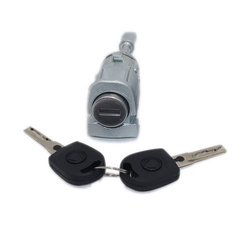 LEFT DOOR LOCK BARREL CYLINDER WITH 2 KEYS 3B0837167 Locking Cylinder FOR Passat B5 1996-2005 Lupo 6X1 6E1 1998-2005 ► Photo 1/4