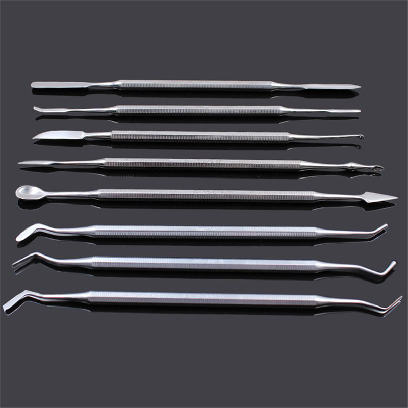 1Pc Dental Plaster Spatula Alginate Mixing Knife Plastic Spatula Stainless  Steel Wooden Handle Dental Lab Impression Materials - AliExpress