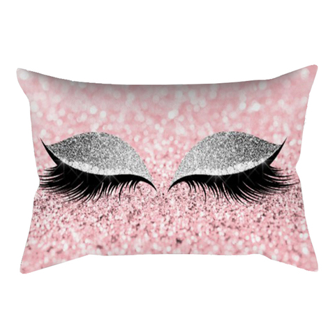 30x50cm Fashion Eye Lash Pillowcover Rectangular Pillow Throw Cushion Cover Home Decoration Sofa Decor ► Photo 1/6