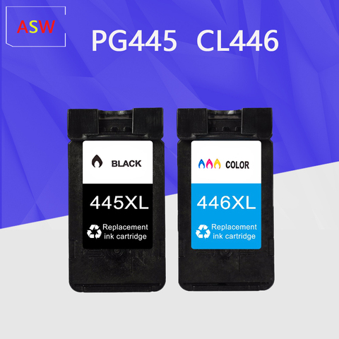 PG445 CL446 PG-445 CL-446 XL Ink Cartridge for Canon PG 445 CL 446 for Canon PIXMA MX494 MG2440 MG2940 MG2540 MG2540S IP2840 ► Photo 1/6