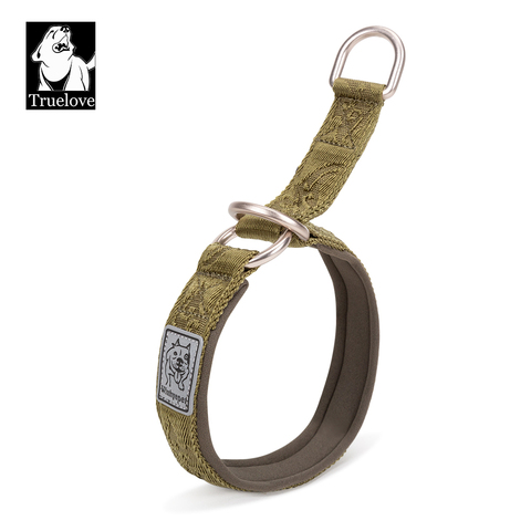 TRUELOVE Pet Collar Nylon Webbing P-chain Explosion-proof Neoprene Padding Pets Running Training Large Medium Small Dogs YC1851 ► Photo 1/6