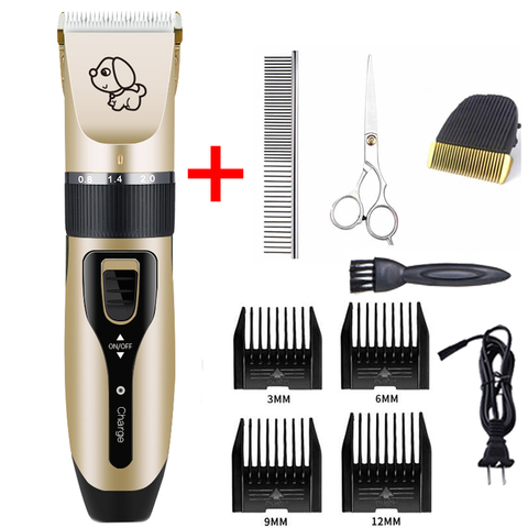 Rechargeable Low-Noise Pet Hair Clipper Remover Cutter Grooming Cat Dog Hair Trimmer Electrical Pets Hair Cut Machine ► Photo 1/6