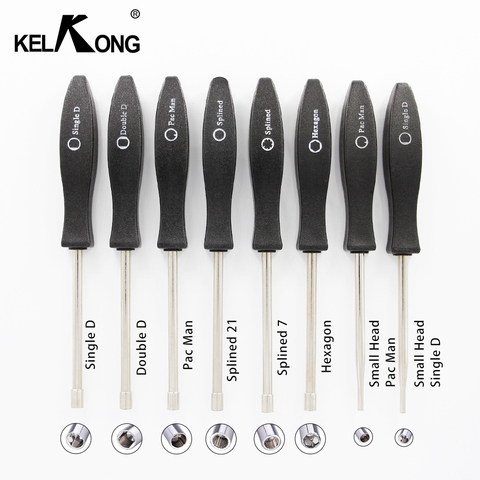 Kelkong Professional Carburetor Adjustment Tool Screwdriver PacMan Splined 21 Double D Hexagon for Most 2cycle Carburetor ► Photo 1/6