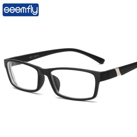 seemfly Finished Myopia Glasses For Men and Women Myopic Spectacles PC Lens Near Short Sight Eyewear Diopter -1.0 To -2.5 -4.5 ► Photo 1/6