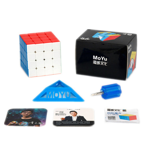 MoYu Meilong 4M 4x4x4 Magnetic Magic Cube 4x4 Speed  Cube Educational Puzzle toys for kids ► Photo 1/6