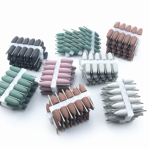 50pcs/set 2.35mm dental silicone Rubber polishers burs Teeth Whitening Equipment dental polishing ► Photo 1/6