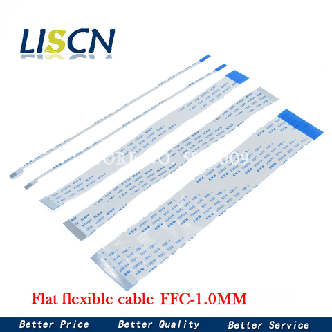 10PCS Flat flexible cable FFC FPC LCD cable AWM 20624 80C 60V VW-1 FFC-1.0MM ► Photo 1/3