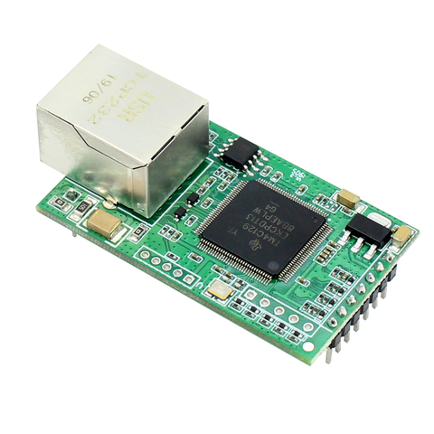 USR-TCP232-E2 Pin Type Serial UART TTL to LAN Ethernet Module 2 serial ports ► Photo 1/6