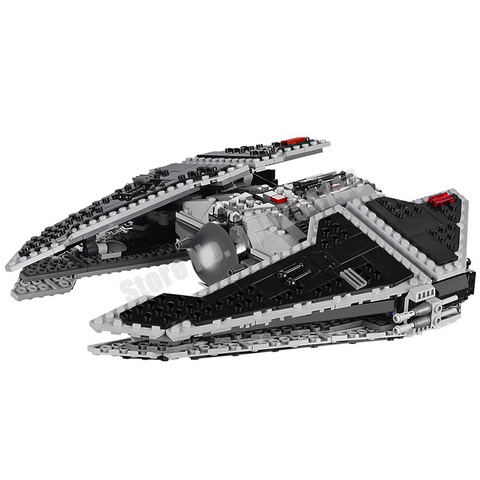 NEW Star Plan Space Wars Interceptor Destroyer Ace Tie Interceptor Fighter Droid Gunship MOC Building Block Bricks DIY Toys Gift ► Photo 1/5