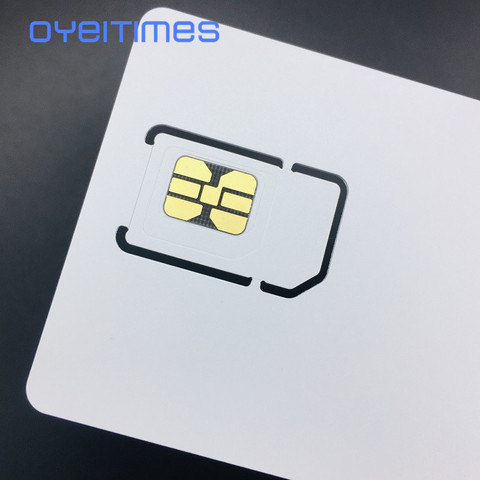 OYEITIMES 2G GSM SIM Card Blank SIM Card 2G Programmable GSM SIM Card ICCID IMSI PIN PUK ADM KI COMP128 Algorith Without OP/OPC ► Photo 1/1