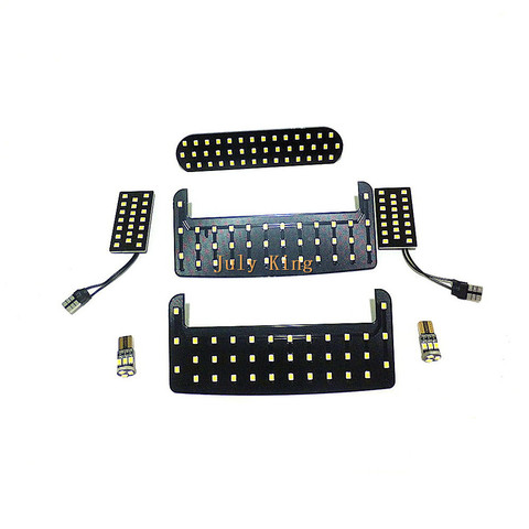 July King 6000K LED Car Interior Reading Lights Case for Toyota Noah Voxy 80# Series 2014+, 2835SMD, 7 pcs/set ► Photo 1/6