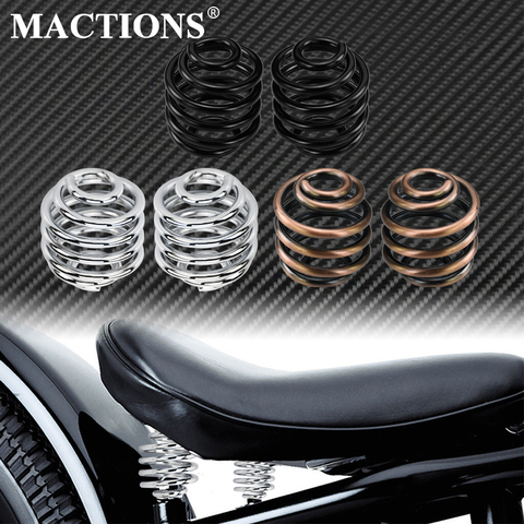 Motorcycle Solo Seat Springs Mounting Saddle Seat Spring Hardware Mount For Harley Sportster XL 883 Dyna Fatboy Bobber Custom ► Photo 1/6