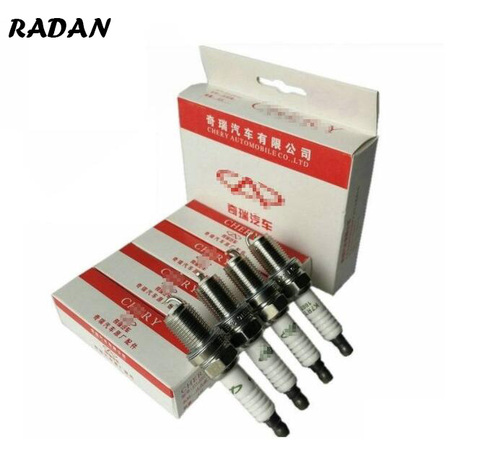 K7RTP Original (4pcs/set) Ignition Spark plug for Chery Tiggo Fulwin QQ E3 A3 A5 E5 V5 OEM:A11-3707110CA ► Photo 1/2