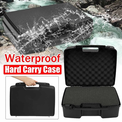6size Portable Plastic Tool Case Safety Protection Suitcase Equipment Instrument Case Outdoor Box with Pre-Cut foam410X355X210mm ► Photo 1/6