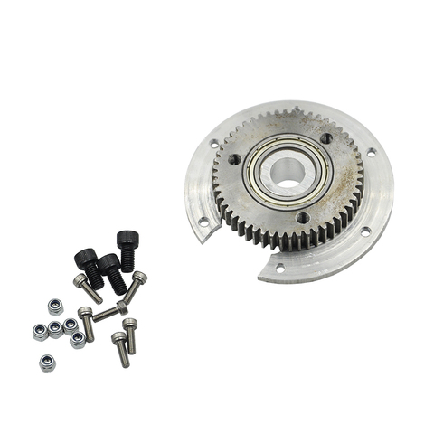 Upgrade Rotary Gear Plate With Pinion For HUINA 1592/1550 15CH 1/14 RC Metal Excavator ► Photo 1/4