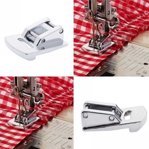 Household Sewing Machine Parts Presser Foot P60502 (#200003102)/ Double Gathering Foot ► Photo 1/3