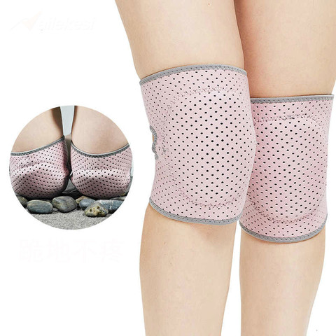 1Pair Women Kids Knee Pads Dance Yoga Tennis Knee Support Brace Sport Gym Kneepad Children Workout Padded Sponge Knee Protection ► Photo 1/6