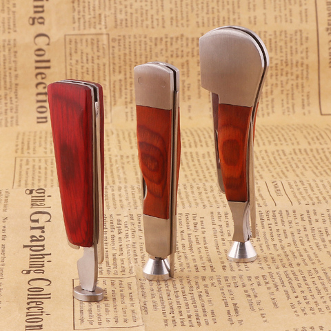 Tobacco Smoking 3in1 Red Wood Stainless Steel Pipe Cleaning Reamers Tamper Tool Tobacco Pipes Accessories Cleaner Cleaning Tool ► Photo 1/5