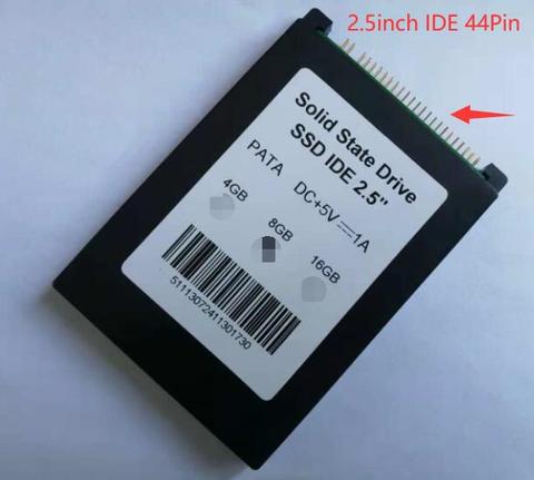 New 2.5 inch 4G 8G 44p IDE SSD 2.5