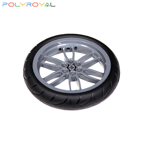 Building Blocks accessories DIY Technic Parts Moc 94.2x17mm 1 PCS Tire Off-road Car Leather wheel Compatible Assembles Particles ► Photo 1/2