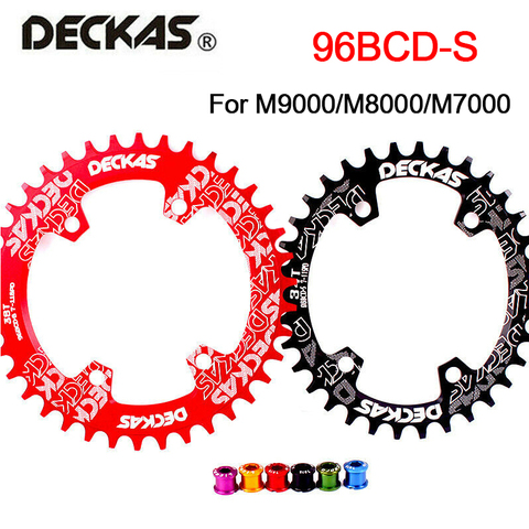 Mountain Bike Chainring 96BCD-S MTB Bicycle Chain Ring Round Oval Chainwheel 32/34/36/38T Fit Shimano Crankset ► Photo 1/6