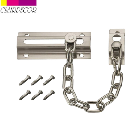 Chain Door Guard ·Security Door Chain Lock Anti-theft Door Chain Door Latch Door Lock Hardware ► Photo 1/6