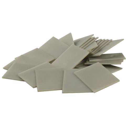 30pcs/lot AIN tablets Aluminum Nitride Ceramic sheet thermal insulation ceramic sheet TO-220/247/264/3P free shipping ► Photo 1/4