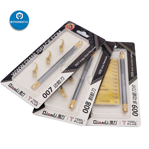 Qianli 007 008 009 Metal Scalpel Knife Tools Kit Cutter Engraving Craft Knives +3pcs Blades Cell Phone PCB Repair Hand Tools ► Photo 1/6