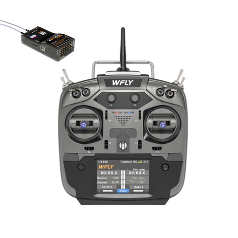 WFLY ET16s RF209S Hall Gimbals 2.4G 16CH 4 in 1 Multi-Protocol TBS CRSF FrSky R9M Transmitter for FPV Drones-Mode 1 Mode 2 ► Photo 1/6