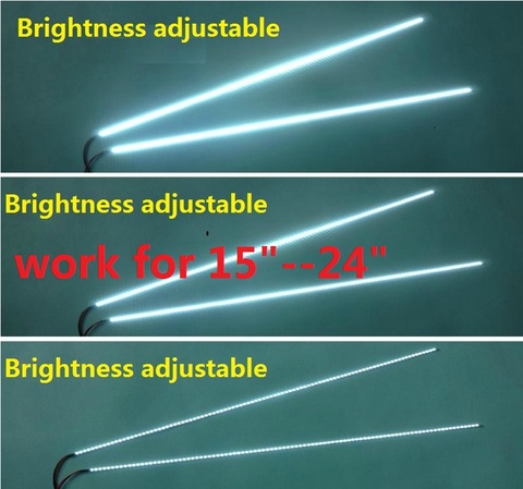 24 Inch adjustable light LED backlight kit 540mm,work for 15