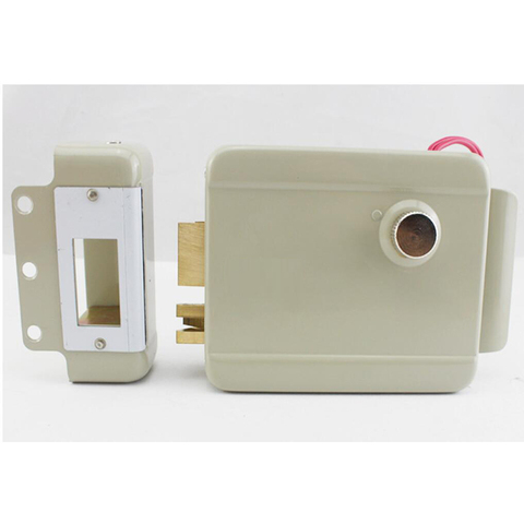 12V Electric door lock electronic lock Key cylinder use with Door exit/Doorbell/Intercom/Digital lock/RFID Access control kit ► Photo 1/6