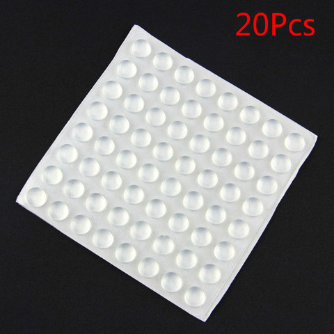 20PCS Self  Silicone Rubber Damper Buffer Cabinet Bumpers Furniture Pads Cushion Protective Hardware Silicone grain silencer ► Photo 1/5