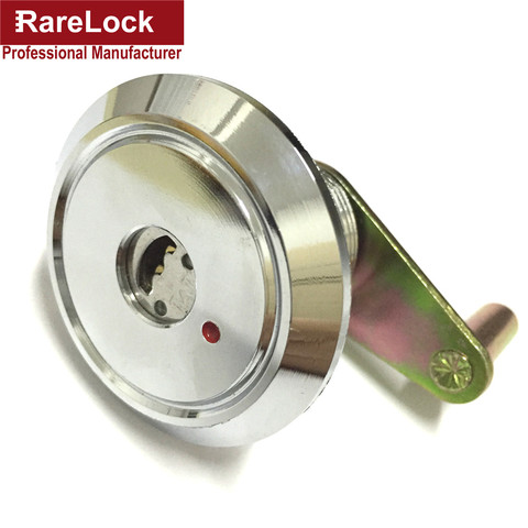 Brass Cabinet Cam Lock with 2 Computer Keys for Safe Box Door Drawer Equipment Rarelock JA72 ccCabinet ► Photo 1/1