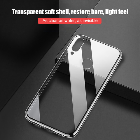 Silicone Clear Cover for Huawei Mate 10 20 30 lite Pro Honor 8X 9i 10i 20 Y6 Y7 Prime 2022 Soft TPU Case For Nova 5 5i 5t 7i 6E ► Photo 1/6
